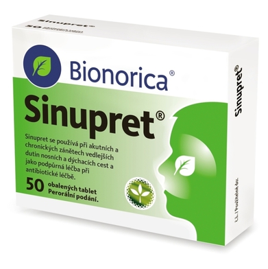 SINUPRET Tablety 50 kusů