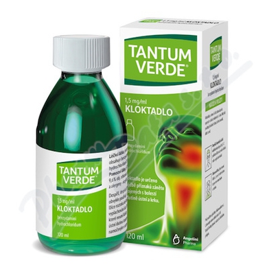 Tantum Verde 1,5MG/ML kloktadlo 120 ml