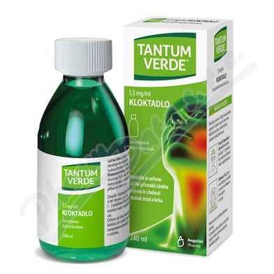 TANTUM VERDE 1,5MG/ML kloktadlo 240 ML