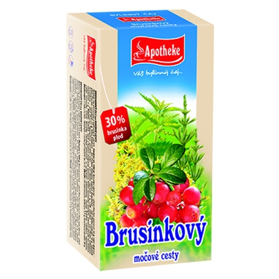 APOTHEKE Brusinkový čaj 20 sáčků