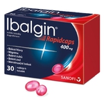 IBALGIN Rapidcaps 400 mg 30 měkkých tobolek