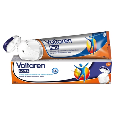 VOLTAREN FORTE Gel 20 mg 180 g IIB CZ