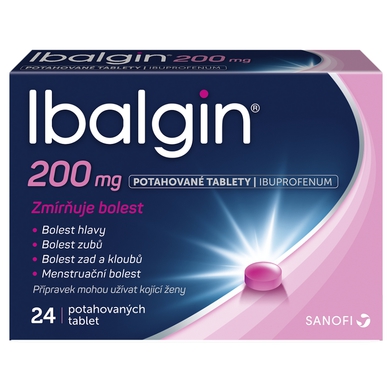 IBALGIN 200 mg 24 potahovaných tablet