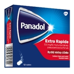 PANADOL Extra rapide 500 / 65 mg 12 šumivých tablet