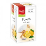 Apotheke PREMIER Pu-erh a citron čaj 20x1,8g