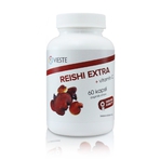 Vieste Reishi Houba Extra + Vitamín C 60 kapslí