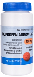 Ibuprofen Aurovitas 400MG 100 potahovaných tablet